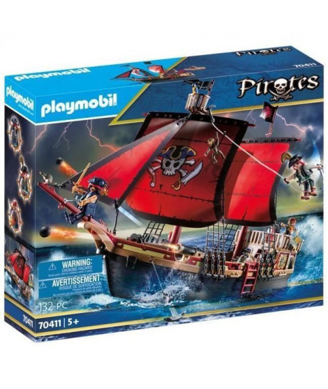 PLAYMOBIL 70411 - Les Pirates - Bateau pirates  - Nouveauté 2020
