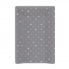 BABYCALIN Matelas a Langer Luxe Etoile Gris - 50 x 70 cm