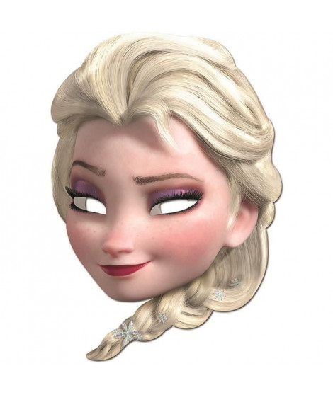 DISNEY Masque Elsa en carton