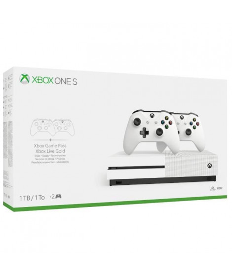 Xbox One S 1To 2 manettes