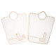 BABYCALIN Lot de 2 bavoirs maternelle