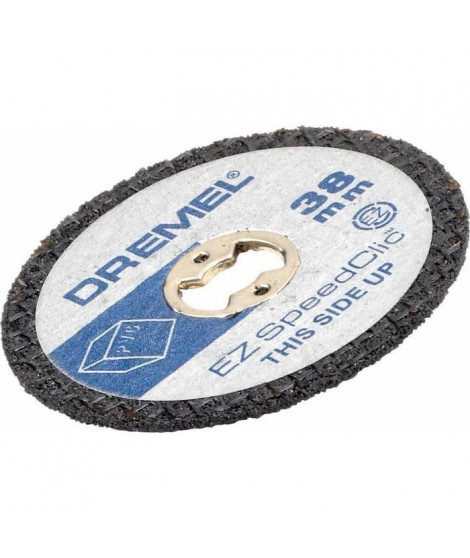 DREMEL 12 disques a plastiques EZ Speedclic 38mm