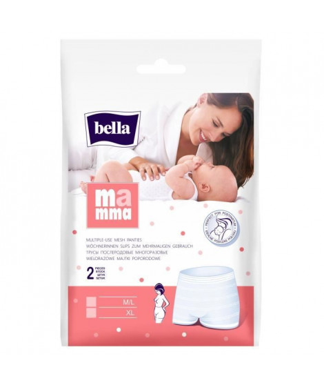 BELLA 2 Slips de Maternité Taille Medium