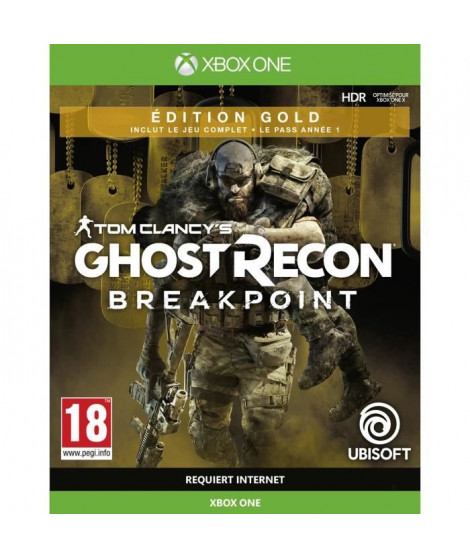 Ghost Recon BREAKPOINT Édition Gold Jeu Xbox One