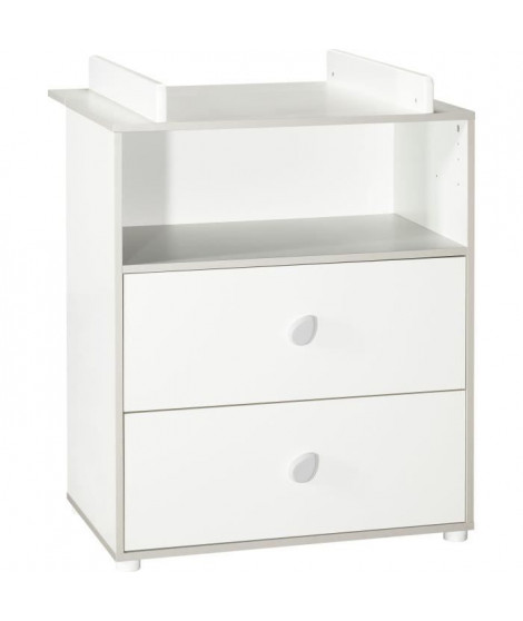 BABYPRICE CLEO commode a langer 2 tiroirs 1 niche