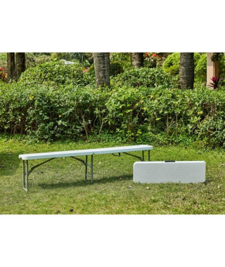 Banc pliable pour table de réception 180 cm