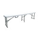 Banc pliable pour table de réception 180 cm