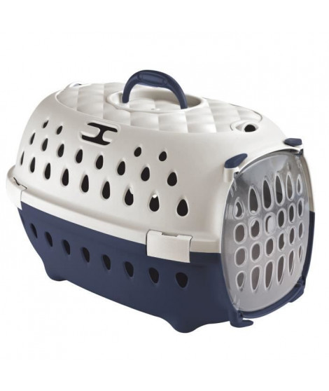 ZOLUX Panier de transport travel smart - Bleu marine - Pour chien et chat