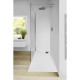 MITOLA Receveur de douche rectangulaire a poser Oasis - 120 x 80 cm - Résine composite - Blanc