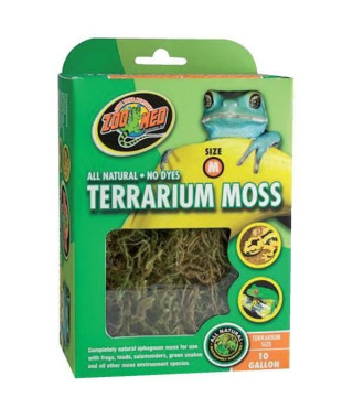 ZOOMED Mousse naturelle - PM - Pour terrarium, reptile et amphibien