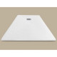 MITOLA Receveur de douche rectangulaire a poser Liwa - 180 x 90 cm - Résine composite - Blanc
