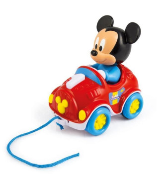 CLEMENTONI Disney Baby - Ma voiture a tirer Mickey - Jeu d'éveil