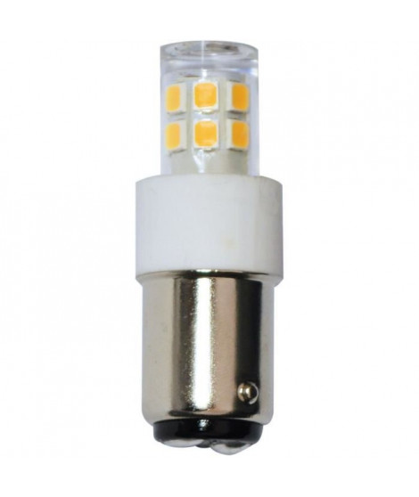 TIBELEC Ampoule LED B15 2.5W 245lm 230V pour machine a coudre