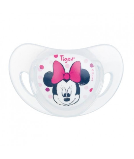 TIGEX  Minnie 2 Sucettes Physiologiques Silicone +6m