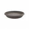 PLASTIKEN plateau rond Ø 50 cm pour pot rond - Taupe