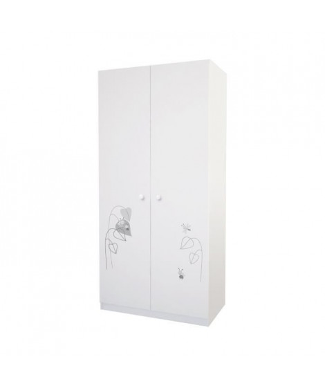 POLINI Ami Zen armoire 2 portes - blanc
