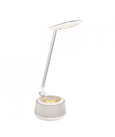 LEXIBOOK Decotech Lampe de Bureau LED avec Enceinte Bluetooth