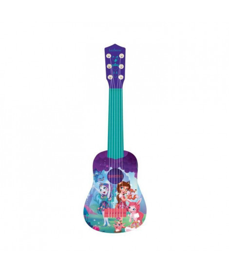 LEXIBOOK - ECHANTIMALS Guitare Acoustique Enfant - Hauteur 53 cm