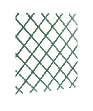 LAMS Treillage PVC lisse - 2 x 1 m - Vert