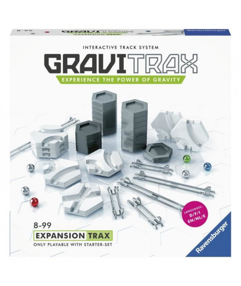 GRAVITRAX Extension Rails - Elargis ton Circuit a Billes GraviTrax ! Ravensburger