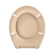 CEDO Abattant Long Beach beige 46x38,3x4,9cm