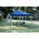 BEAU RIVAGE Tonnelle de jardin Cebu - 3x3m - Bleu