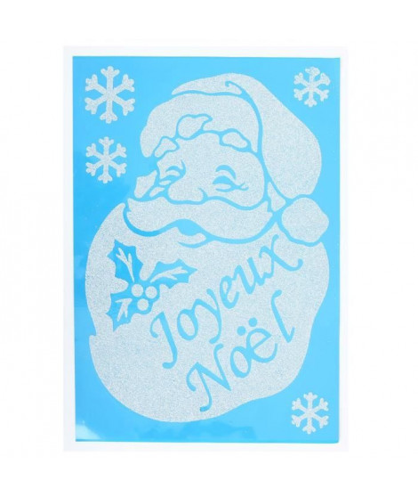 Sticker Pere Noël en PVC 49x69 cm
