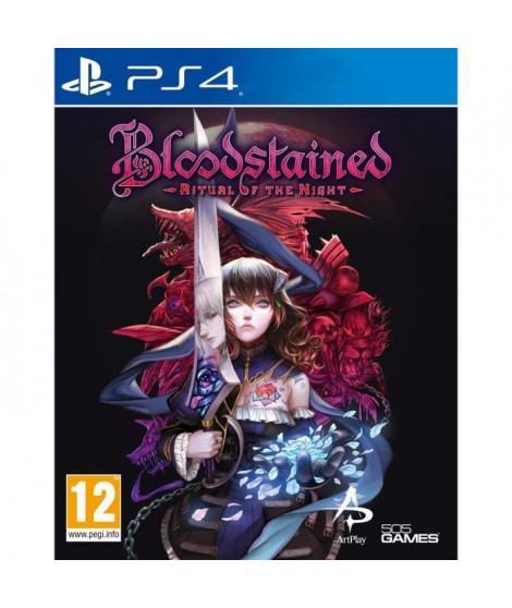 Bloodstained Ritual of the night Jeu PS4