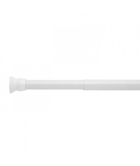 Barre extensible - 110-185 cm - ø 25 mm - Blanc
