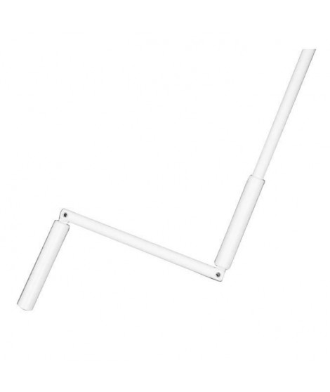 Manivelle complete - En acier blanc - Sortie hexagonale : Ø 10 mm - L 140 cm