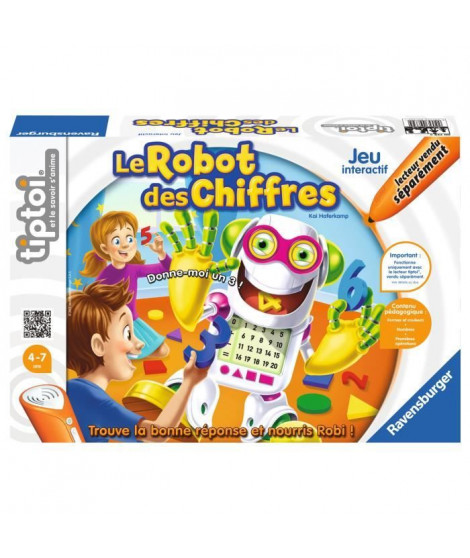 TIPTOI Jeu Interactif et Educatif Le Robot des Chiffres