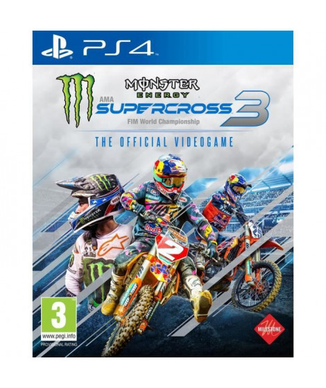 Monster Energy Supercross 3 Jeu PS4