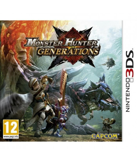 Monster Hunter Generations Jeu 3DS