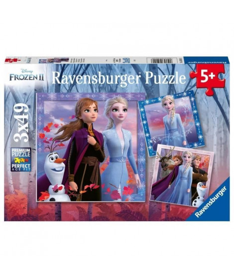 RAVENSBURGER -  La Reine des Neiges 2 Puzzle 3x49 pieces