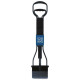 M-PETS Pelle a déjection pliable Waste Scoop - 66x15,5x13,5cm - Noir et bleu - Pour chien