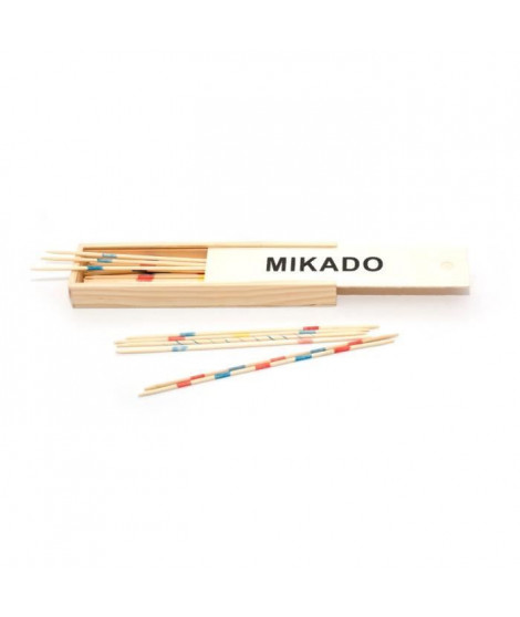 L'ARBRE A JOUER Mikado en bois 25 cm - Plumier en bois