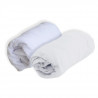 DOUX NID Lot 1 Alese + 1 Drap Housse - 70 X 140 Cm - Blanc