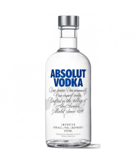 Absolut - Vodka de Suede - 40,0 % Vol. - 35 cl