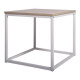 KITTY Table basse - Blanc - L 50 x P 50 x H 45 cm