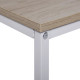 KITTY Table basse - Blanc - L 50 x P 50 x H 45 cm