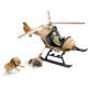 SCHLEICH - Figurine Hélicoptere pour sauvetage d'animaux