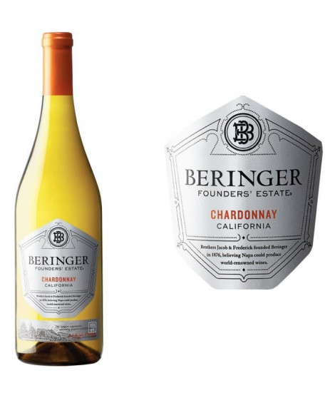 Beringer Founder Estate Chardonnay Californie -...