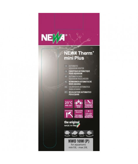 NEWA Chauffage Therm Mini Nw0-10P - Pour aquarium