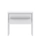 FINLANDEK Chevet PEHMEA contemporain blanc - L 38,5 cm