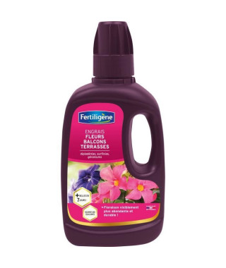 FERTILIGENE Engrais Fleurs Balcons et Terrasses - 400 ml