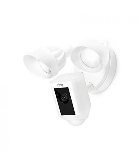 RING Caméra de surveillance Floodlight - Blanc
