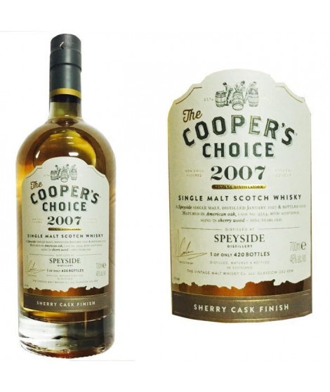 Speyside 2007 0.70L 46% CRD