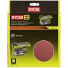 RYOBI 10 disques abrasif 150mm auto-agrippants