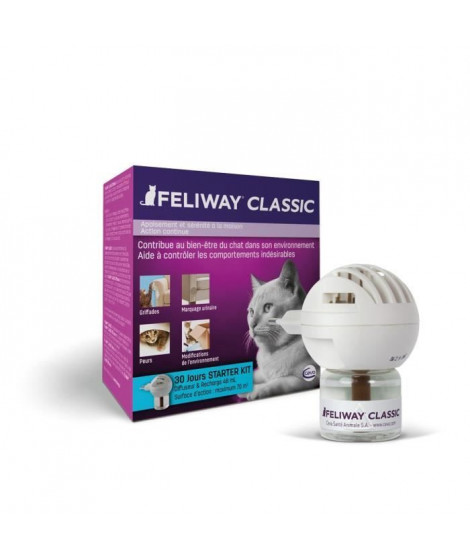 FELIWAY Diffuseur + recharge anti-stress 48 ml - Pour chat