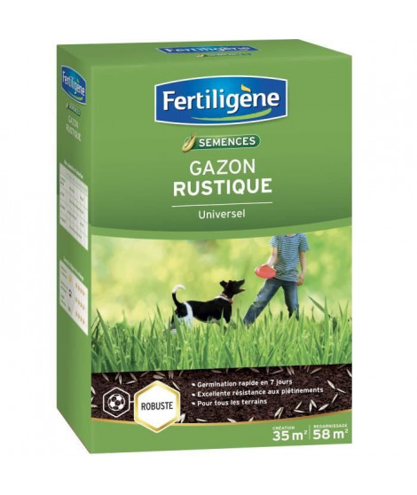 FERTILIGENE Gazon Rustique Universel - 875 g